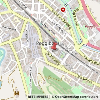 Mappa Via Socrate Sardelli, 23, 53036 Poggibonsi, Siena (Toscana)