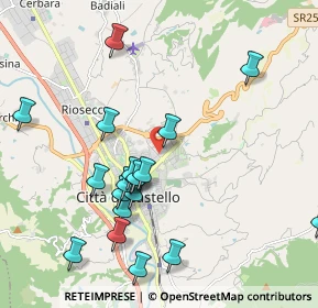 Mappa Piscine Comunali, 06012 Città di Castello PG, Italia (2.326)