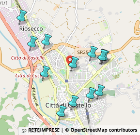 Mappa Via Cadibona, 06012 Città di Castello PG, Italia (1.0475)