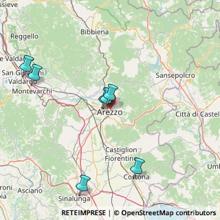Mappa Piaggia di Murello, 52100 Arezzo AR, Italia (32.02583)