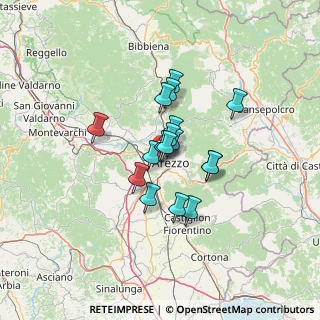 Mappa Via G. Vico, 52100 Arezzo AR, Italia (9.10118)