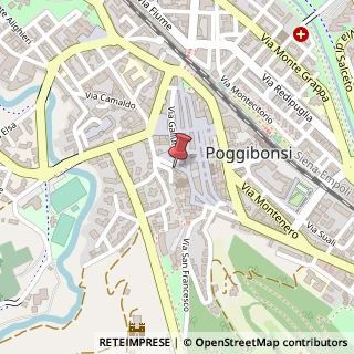 Mappa Via marmocchi 32, 53036 Poggibonsi, Siena (Toscana)