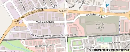 Mappa Arezzo