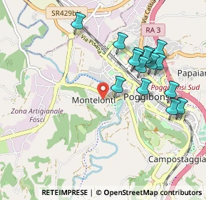 Mappa Via Filippo Brunelleschi, 53036 Poggibonsi SI, Italia (1.002)