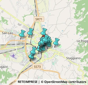 Mappa Via Ricasoli, 52100 Arezzo AR, Italia (0.962)