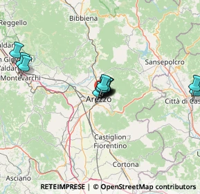 Mappa Via Ricasoli, 52100 Arezzo AR, Italia (10.72214)
