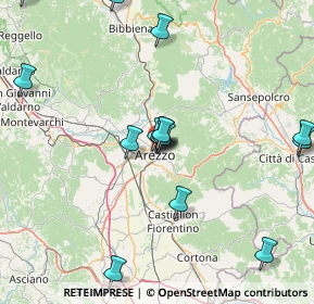 Mappa Via Ricasoli, 52100 Arezzo AR, Italia (17.64933)