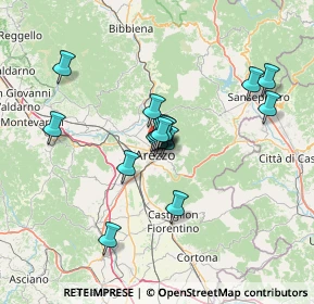 Mappa Via Ricasoli, 52100 Arezzo AR, Italia (10.90313)