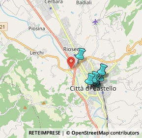 Mappa SS221, 06012 Città di Castello PG, Italia (2.03833)