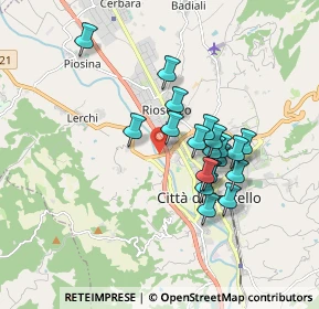 Mappa SS221, 06012 Città di Castello PG, Italia (1.51)