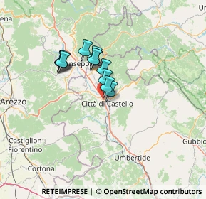 Mappa SS221, 06012 Città di Castello PG, Italia (9.81)