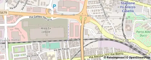 Mappa Arezzo