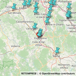 Mappa Z.I. Fosci, 53036 Poggibonsi SI, Italia (23.02316)