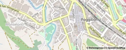 Mappa Poggibonsi