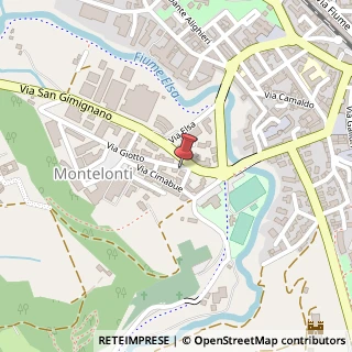 Mappa Via Giotto, 3, 53036 Poggibonsi, Siena (Toscana)