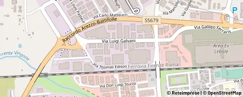 Mappa Arezzo