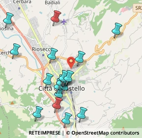 Mappa Via Bracco, 06012 Città di Castello PG, Italia (2.236)