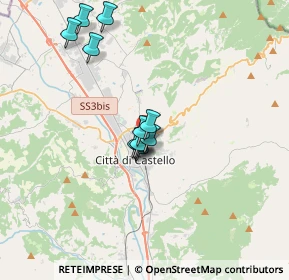 Mappa Via Bracco, 06012 Città di Castello PG, Italia (2.88091)