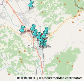 Mappa Via Bracco, 06012 Città di Castello PG, Italia (1.94)