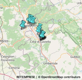 Mappa Via Bracco, 06012 Città di Castello PG, Italia (7.84188)