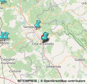 Mappa Via Bracco, 06012 Città di Castello PG, Italia (29.87)
