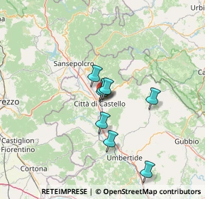 Mappa Piscine Comunali, 06012 Città di Castello PG, Italia (24.56)