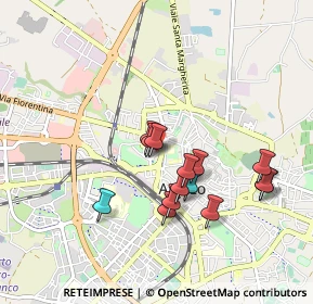 Mappa Via B. Varchi, 52100 Arezzo AR, Italia (0.82286)
