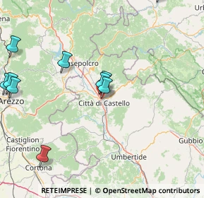 Mappa Via Montecassino, 06012 Città di Castello PG, Italia (30.65)