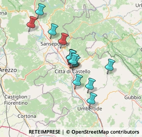 Mappa Via Montecassino, 06012 Città di Castello PG, Italia (11.04692)