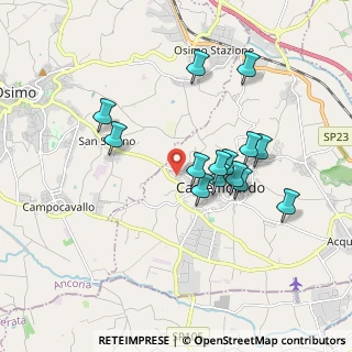 Mappa Via Ugo la Malfa, 60022 Castelfidardo AN, Italia (1.67714)