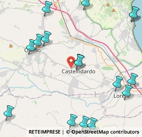 Mappa Via Podgora, 60022 Castelfidardo AN, Italia (6.02313)