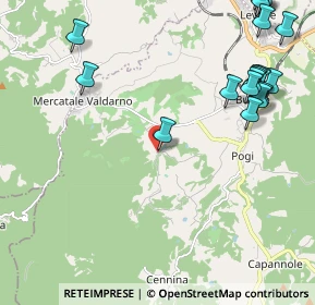 Mappa Loc. Casariccio, 52021 Bucine AR, Italia (2.9865)
