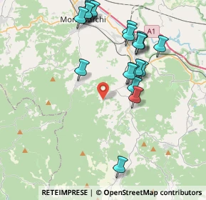 Mappa Loc. Casariccio, 52021 Bucine AR, Italia (4.3625)