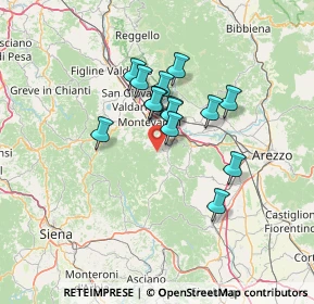 Mappa Loc. Casariccio, 52021 Bucine AR, Italia (10.106)