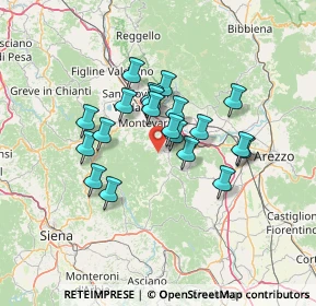 Mappa Loc. Casariccio, 52021 Bucine AR, Italia (10.9145)