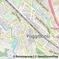 Mapa Poggibonsi
