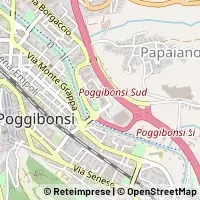 Mapa Poggibonsi