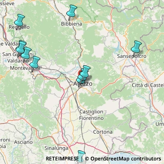 Mappa Via Varchi Benedetto, 52100 Arezzo AR, Italia (32.23313)