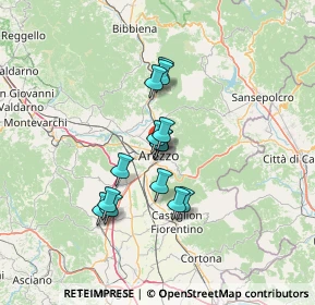 Mappa Via Varchi Benedetto, 52100 Arezzo AR, Italia (10.42929)
