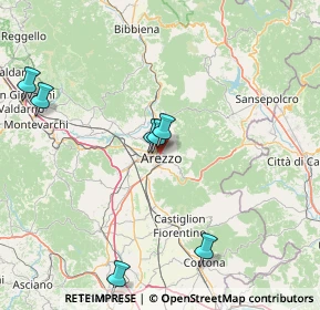 Mappa Via Varchi Benedetto, 52100 Arezzo AR, Italia (31.88917)