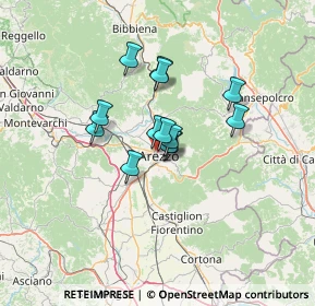 Mappa Via Varchi Benedetto, 52100 Arezzo AR, Italia (9.04077)