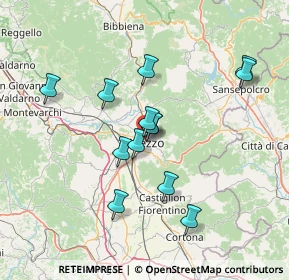 Mappa Via Varchi Benedetto, 52100 Arezzo AR, Italia (12.94692)