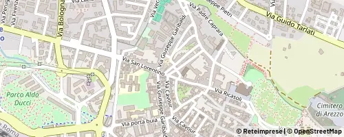 Mappa Arezzo