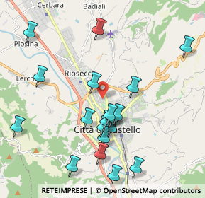 Mappa Via del Salaiolo, 06012 Città di Castello PG, Italia (2.133)