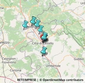 Mappa Via del Salaiolo, 06012 Città di Castello PG, Italia (7.31333)