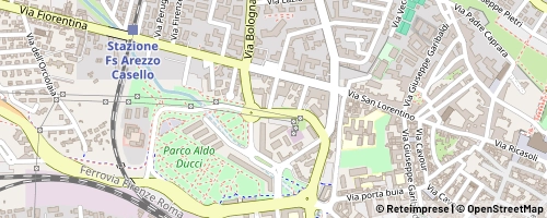 Mappa Arezzo