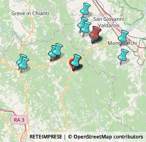 Mappa Via Bettino Ricasoli, 53013 Gaiole In Chianti SI, Italia (6.5515)