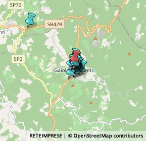 Mappa Via Bettino Ricasoli, 53013 Gaiole In Chianti SI, Italia (0.365)