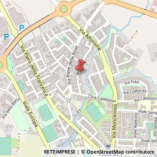 Mappa Via Cristoforo Gherardi, 26, 06012 Città di Castello, Perugia (Umbria)