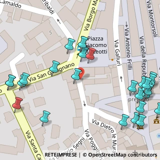 Mappa Piazza Giacomo Matteotti, 53036 Poggibonsi SI, Italia (0.075)